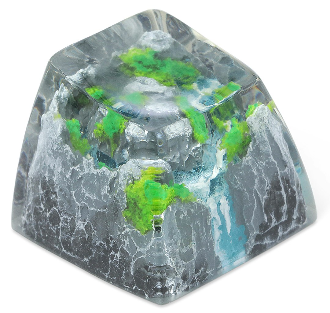 Moon Key 4 Seasons Artisan Keycap | Mechanical Keyboards | Keycaps